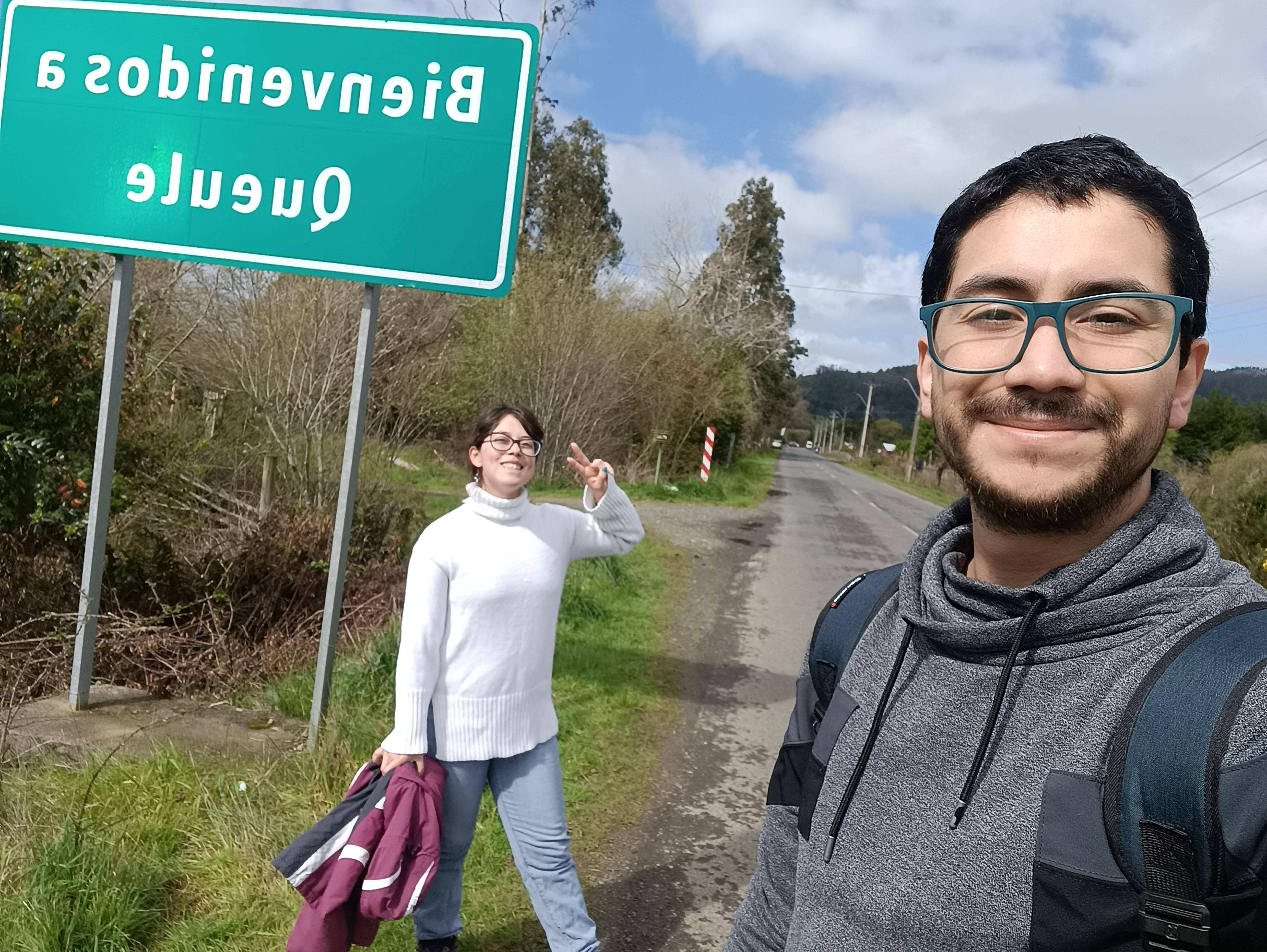 Visitando a la Abuelita en Queule 2023